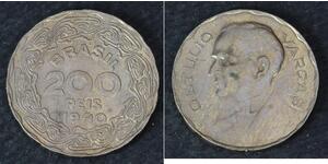 200 Reis Brasilien Kupfer/Nickel 