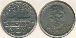 200 Reis Brasile Rame/Nichel 