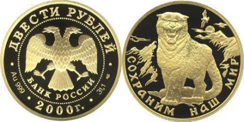 200 Ruble 俄罗斯 金 