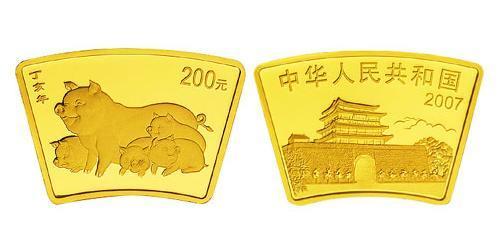 200 Yuan Volksrepublik China Gold 
