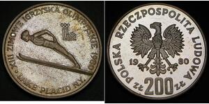 200 Zloty Polen Silber 