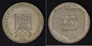 200 Zloty Repubblica Popolare di Polonia (1952-1990)  