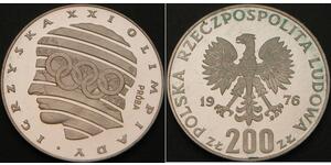 200 Zloty 波兰 銀 