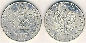 200 Zloty 波兰人民共和国 (1944 - 1989) 銀 