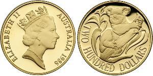 200 Долар Австралія (1939 - ) Золото Єлизавета II (1926-2022)