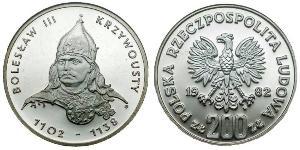 200 Злотий Польська Народна Республіка (1952-1990)  