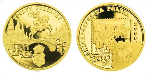 200 Злотый Республика Польша (1991 - ) Золото 