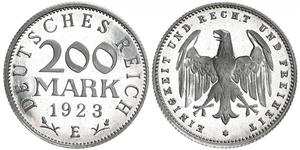 200 Марка Веймарська республіка (1918-1933) Алюміній 