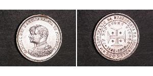 200 Рейс Королівство Португалія (1139-1910) Срібло Карлуш I король Португалії (1863-1908)