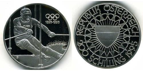 200 Шилінг Австрійська Республіка (1955 - ) Срібло 