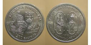 200 Эскудо Португальская Республика (1975 - ) Серебро 