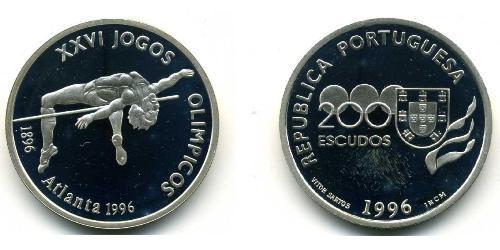 200 Эскудо Португальская Республика (1975 - ) Серебро 