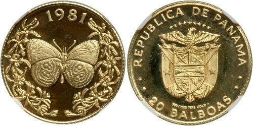 20 Balboa Panama Or 