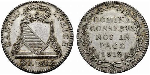 20 Batz Suiza Plata 