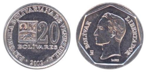 20 Bolivar Venezuela (1811 - )  