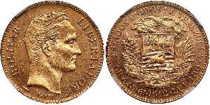 20 Bolivar 委內瑞拉 金 