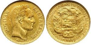 20 Bolivar 委內瑞拉 金 