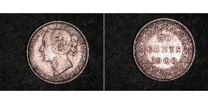 20 Cent Canada / Terre-Neuve-et-Labrador Argent Victoria (1819 - 1901)