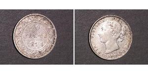 20 Cent Canada / Terre-Neuve-et-Labrador Argent Victoria (1819 - 1901)