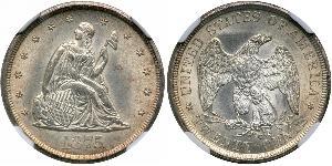 20 Cent Estados Unidos de América (1776 - ) Cobre/Plata 