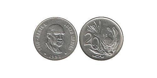 20 Cent Südafrika (1910 - ) Nickel 