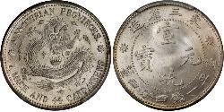 20 Cent República Popular China Plata 