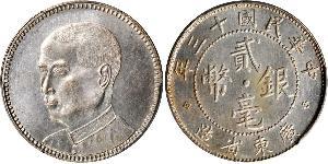 20 Cent República Popular China Plata 