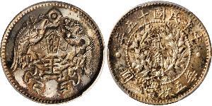20 Cent República Popular China Plata 