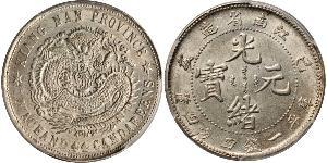 20 Cent República Popular China Plata 