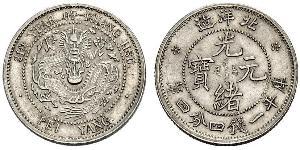 20 Cent República Popular China Plata 