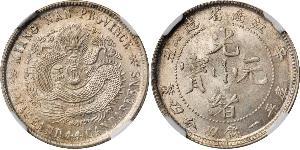 20 Cent República Popular China Plata 