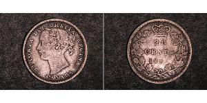 20 Cent Kanada Silber Victoria (1819 - 1901)