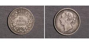 20 Cent Kanada Silber Victoria (1819 - 1901)