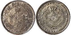20 Cent Volksrepublik China Silber 