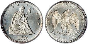 20 Cent Vereinigten Staaten von Amerika (1776 - ) Silber/Kupfer 