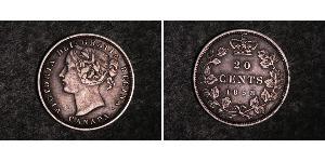20 Cent Canada Silver Victoria (1819 - 1901)