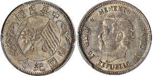 20 Cent China Silver 