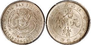 20 Cent China Silver 