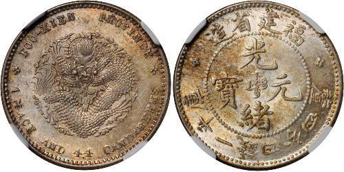 20 Cent China Silver 