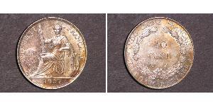 20 Cent French Indochina (1887-1954) Silver 