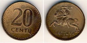 20 Cent Lituania (1991 - )  