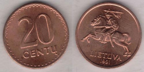 20 Cent Lituania (1991 - )  