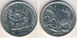 20 Cent 南非 (1910 - ) 镍/銅 