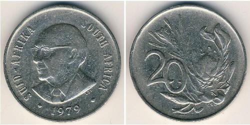 20 Cent 南非 (1910 - ) 銅/镍 