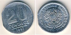 20 Centavo Brasilien Aluminium 