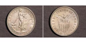 20 Centavo Philippines Argent 