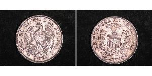 20 Centavo Cile Argento 