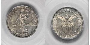 20 Centavo Filippine Argento 