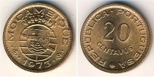 20 Centavo Mozambique (1975 - ) Bronce 