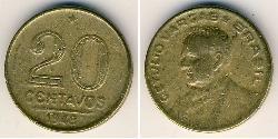 20 Centavo Brasil Bronce/Aluminio 